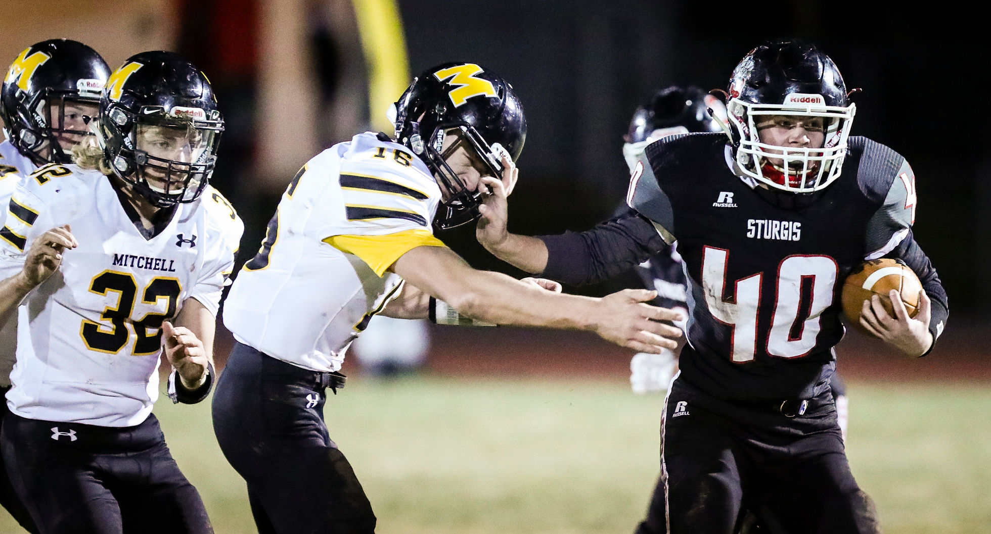 Sturgis Brown hosts Mitchell